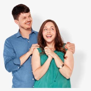 A Man And Woman Looking Happy And Excited - Affinity Plus Federal Credit Union