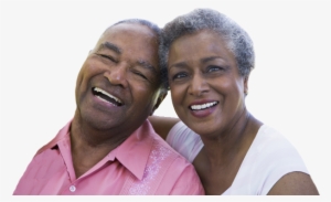 A Couple In Love - Older Black Couple