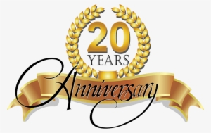 Service Advertising Clip Art - Service Anniversary 20 Years