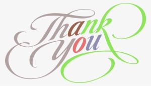 Thank You Colorful Fantastic Text Clipart - Thanks Images With Name