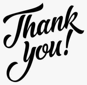 Thank You - Calligraphy