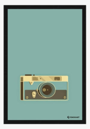 Vintage Camera Framed Wall Art - Art