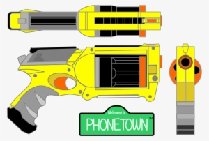 28 Collection Of Nerf Gun Line Drawing - Nerf Guns Clipart