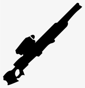 Sniper Gun Silhouette - Silhueta Arma