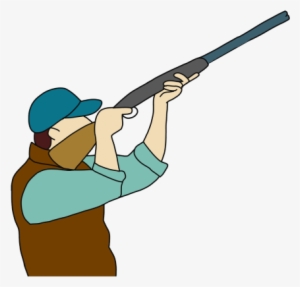 Animals Shooting,rifle,gun,men, - Hunter Cartoon Png