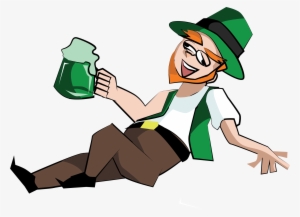 This Free Icons Png Design Of Drunk Leprechaun