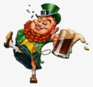 Slicey's Leprechaun - St Patrick Leprechaun Drunk