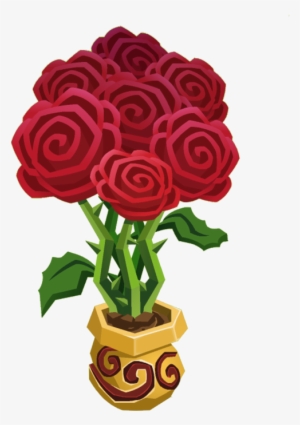 Rose Vase - Flower Bouquet