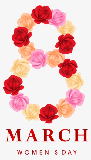 Quotes Clipart Red - 8 March Women's Day Png