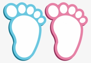 Image Transparent Library At Getdrawings Com Free For - Footprint Blue And Pink