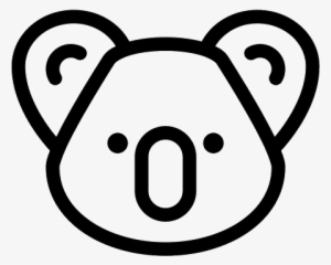 Koala Icon Transparent Background
