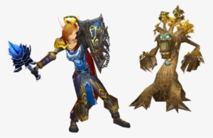 World Of Warcraft Character Png Clipart Black And White - World Of Warcraft Character Png