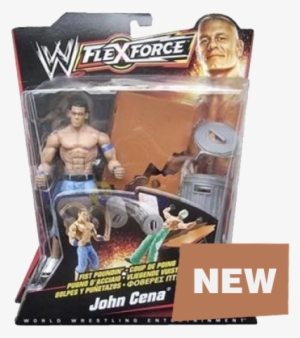 Prev - Mattel Wwe Flexforce Fist Poundin John Cena