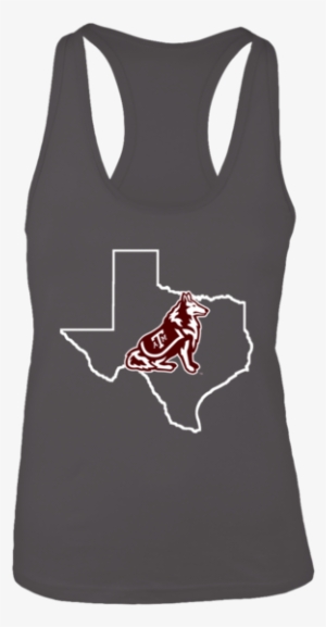Texas A&m Aggies Reveille In State Outline Shirt - Texas A&m Aggies