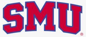 Red With Blue Outline - Smu Clipart