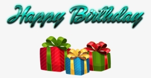 Happy Birthday Gift Png