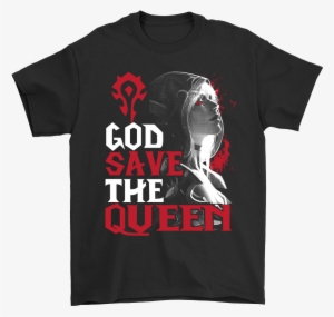 World Of Warcraft God Save The Queen Sylvanas Windrunner - Bad Religion Tee
