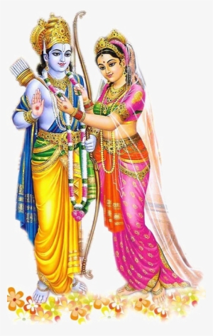 Sita Ram Png Image Background - Stories Of The Ramayana