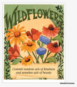 Favor Sized Wildflower Mix Seed Packet - Wildflower Seed Packets