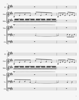 Gau's Theme Sheet Music Composed By Composed By Nobuo - Sheet Music