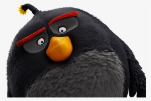 Angry Birds Negro 2016 - Storks And Angry Birds Movie Poster