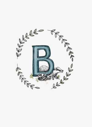 Alphabet Art Print Hand Painted Watercolour Design - Illustration