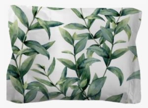 Watercolor Realistic Eucalyptus Pattern - Eucalyptus Pattern
