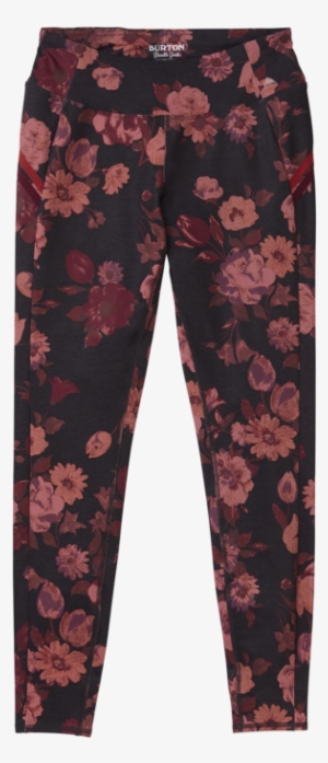 Burton Women's Luxemore Legging Wildflowers - Burton Wb Luxemore
