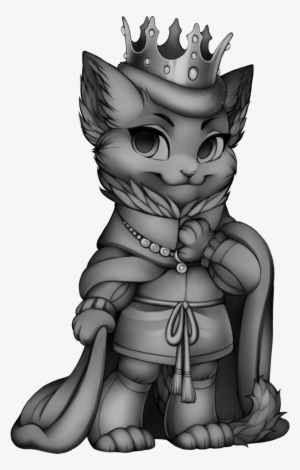 Royal Cat Base - Fursona Cat Furry Base