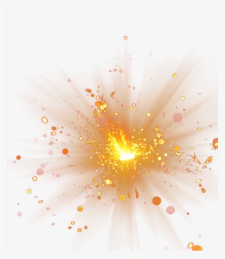 Spot Explosion Effect Light Png File Hd Clipart - Fire Sparks Png