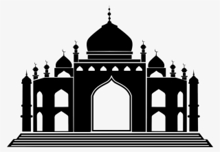Download Vector Siluet Masjid Cdr & Png Hd - Islamic Architecture Clipart