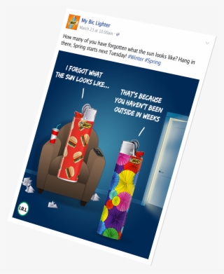 My Bic Lighter - Flyer