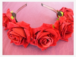 Dark Red Flowers - Fleur Rouge Cheveux