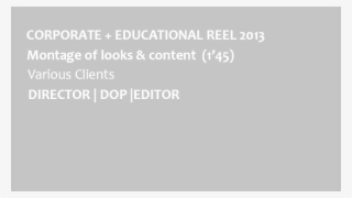 Reel Corped Translucent - Black-and-white