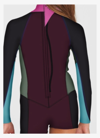 2mm Springsuit Billabong Teen Surf Capsule Fever L/s - Mulberry Springsuit Billabong