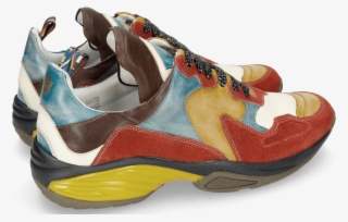 Sneakers Kobe 1 Suede Pattini Pompe White Sun Bluette - Sneakers