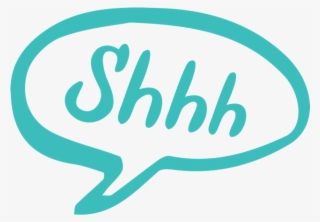 Royalty Free Shhh Clipart Retro - Calligraphy