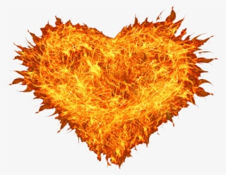 Fire Heart Png Transparent - Wallpaper
