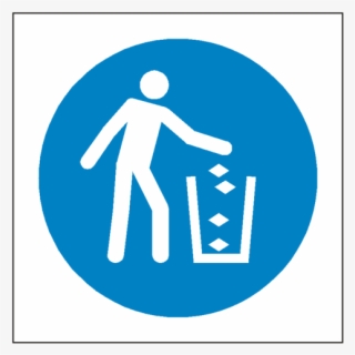 Use Litter Bin Symbol - Iso 7010 M030