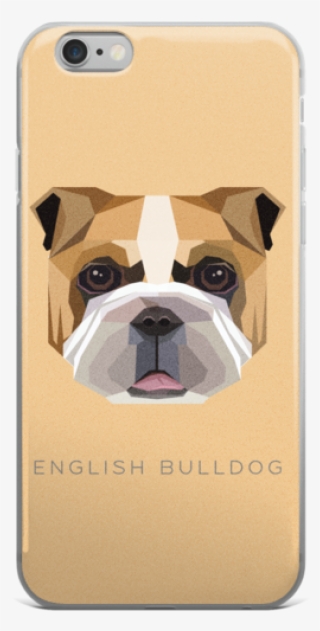 English Bulldog Iphone Case - Bulldog Polygon