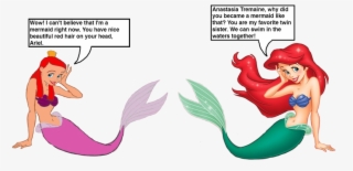 This Png File Is About Twin , Sister - Ariel's Twin Sister
