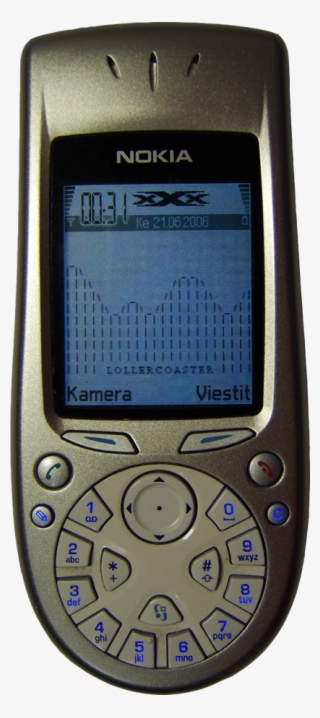 File - Nokia3650cutout - Nokia Phone Round Bottom