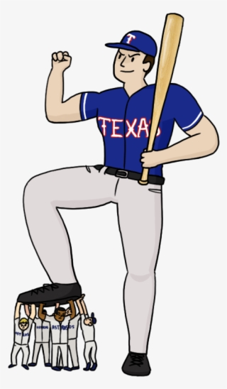 The Slow Power Shift Of Major League Baseball In Texas - Cartoon