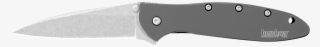 Kershaw Leek Stonewashed Blade