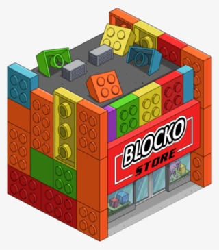 Blocko Store Tapped Out - Simpsons Blocko Store