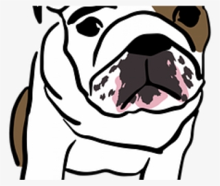English Bulldog Clipart Transparent - Dog Desenho Png