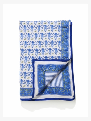 Blue Monkey Quilt