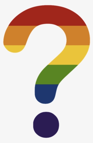 Rainbow Questionmark - Rainbow Question Mark Png