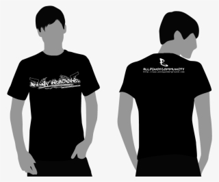 The Gallery For > Black Shirt Front And Back Png - Marine Corps 5k Run Shirt