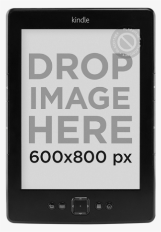 Amazon Kindle Mockup Over A Png Background - Smartphone